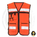 Chaleco Brigadista Unitalla anaranjado