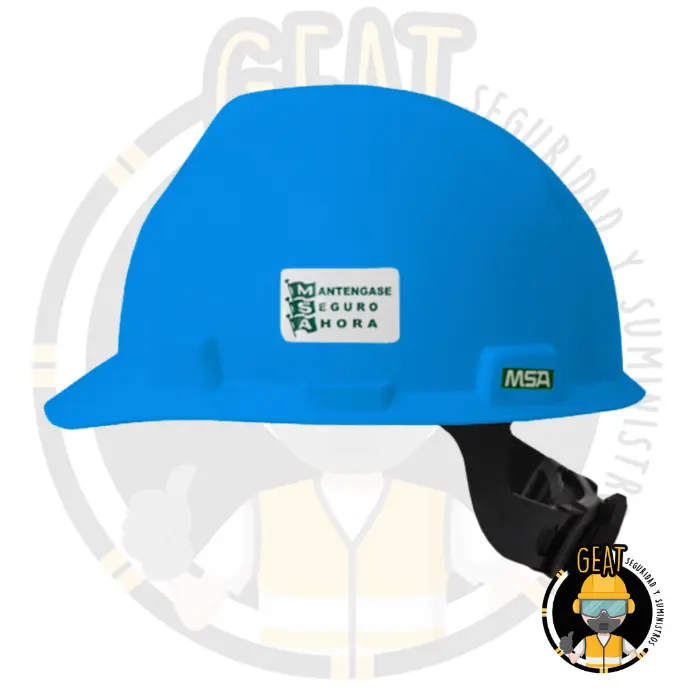 Casco MCA MSA Mod Tipo Cachucha C/matraca