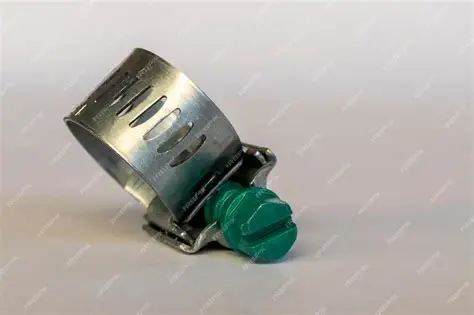 Abrazadera 2" con tornillo verde 