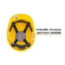 Casco de seguridad ventilado, ajuste de matraca, clase C, TRUPER 