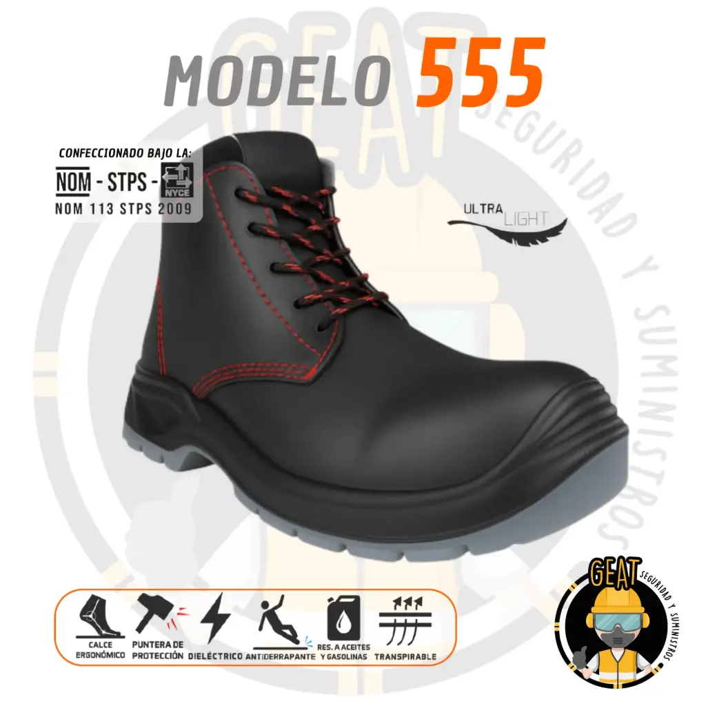 Bota Industrial Dieléctrica Mod.555