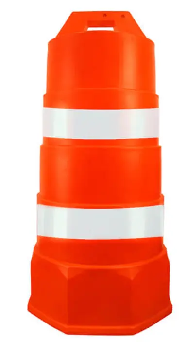 [TSL-109] Trafitambo anaranjado con 2 reflejantes 