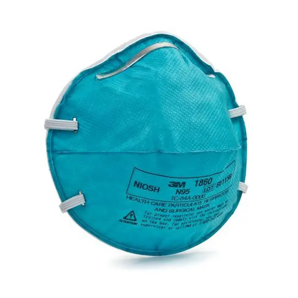 Respirador Uso Quirurgico (N95) Caja/20 pzas, Mca 3M, Mod. 1860