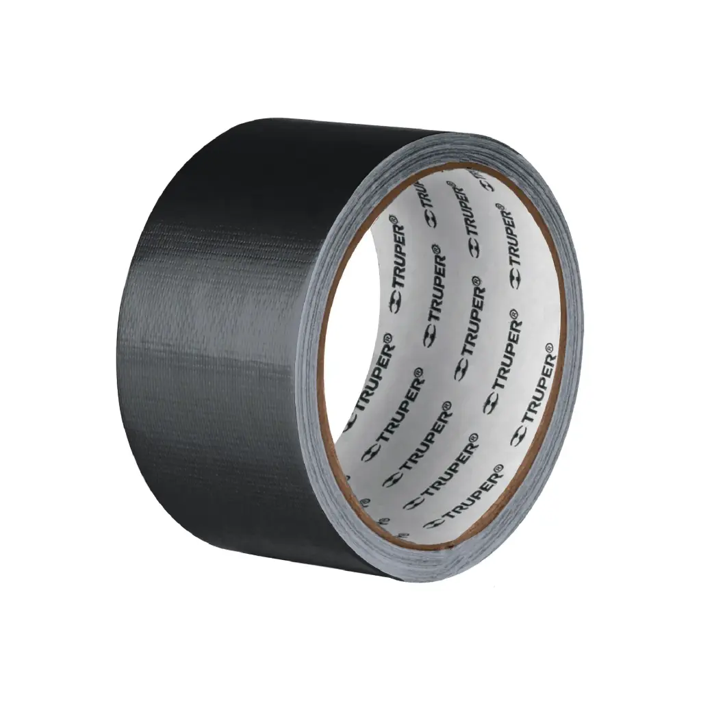 Cinta negra para ducto 10m x 48mm, espesor 0.19mm, Truper