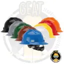 Casco de Seguridad Msa V-gard  Ala Ancha Ajuste Matraca