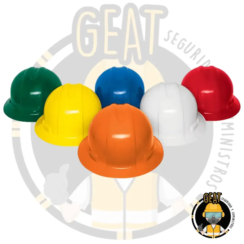 Casco de seguridad ala ancha,Truper clase E