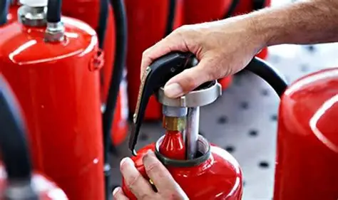 Mantenimiento y Recarga de Extintor PQS 6. kg