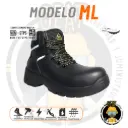 Bota Industrial Dieléctrica Mod. ML NEGRO.