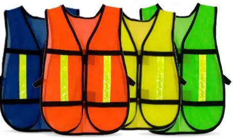 Chaleco de malla con reflejante 
