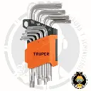 Juego de 13 Llaves Hexagonales Truper