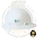 Casco de Seguridad MSA V-Gard Blanco – Ala Ancha con Ajuste Matraca