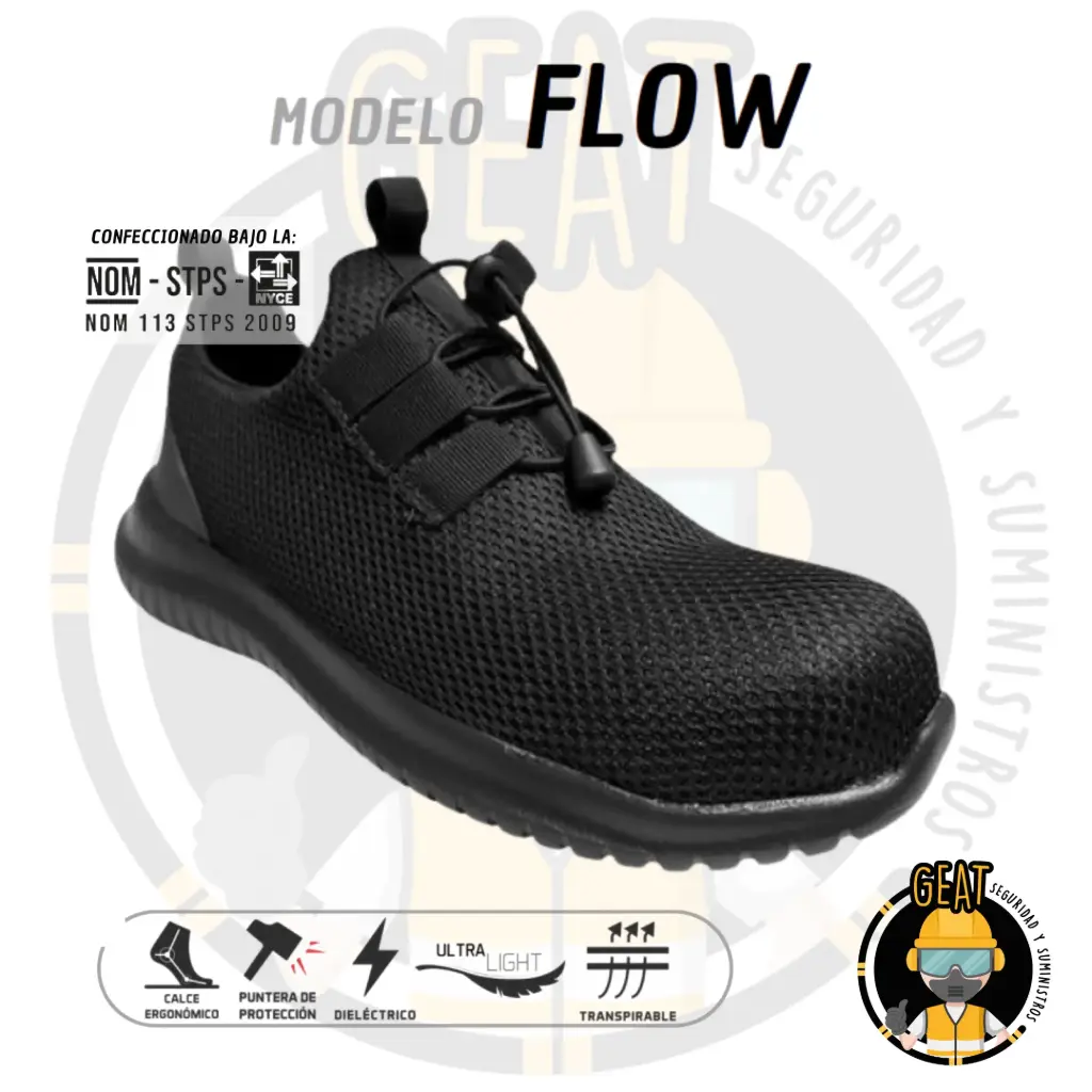 Tenis Industrial Dieléctrico Mod. FLOW