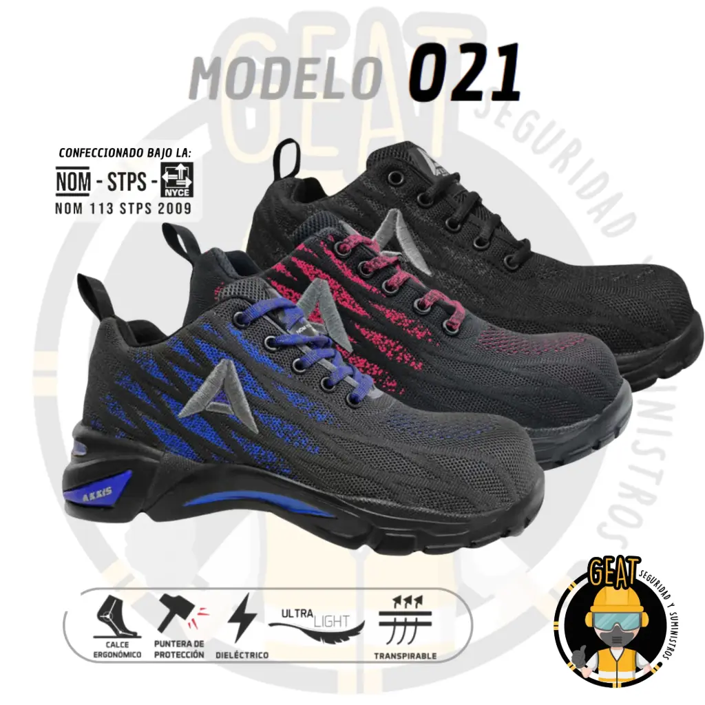 Tenis Industrial Dieléctrico Mod. 021