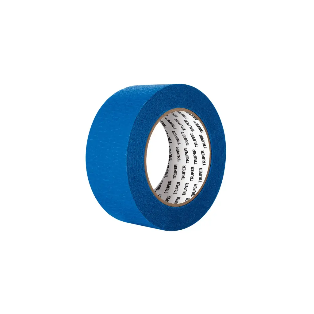 Cinta masking tape azul de 2" x 50 m para pintor, Truper
