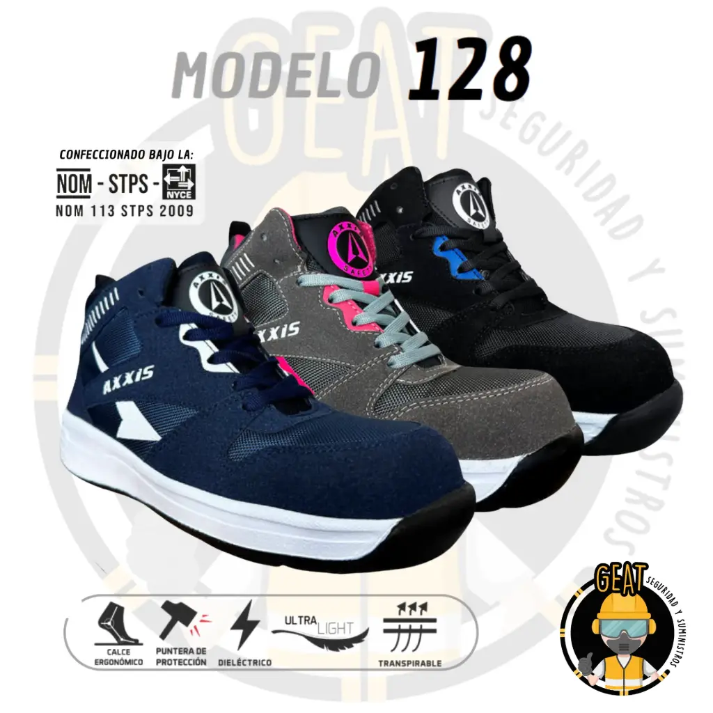Tenis Industriales Dieléctricos Mod. 128 