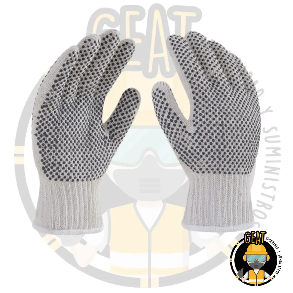 Guante Japones C/PTS Negros P/D