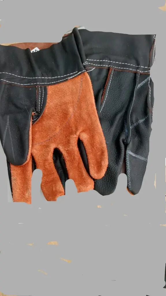 Guante de Carnaza con Vinil