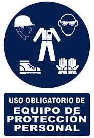 Señal uso EPP 20 x 25