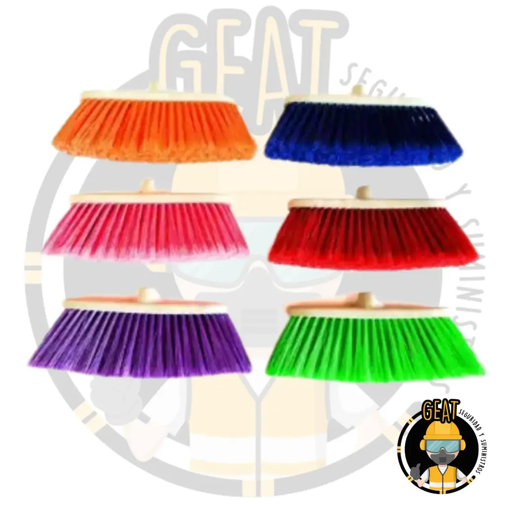 Escoba Hechicera Chica Con Bastón. 