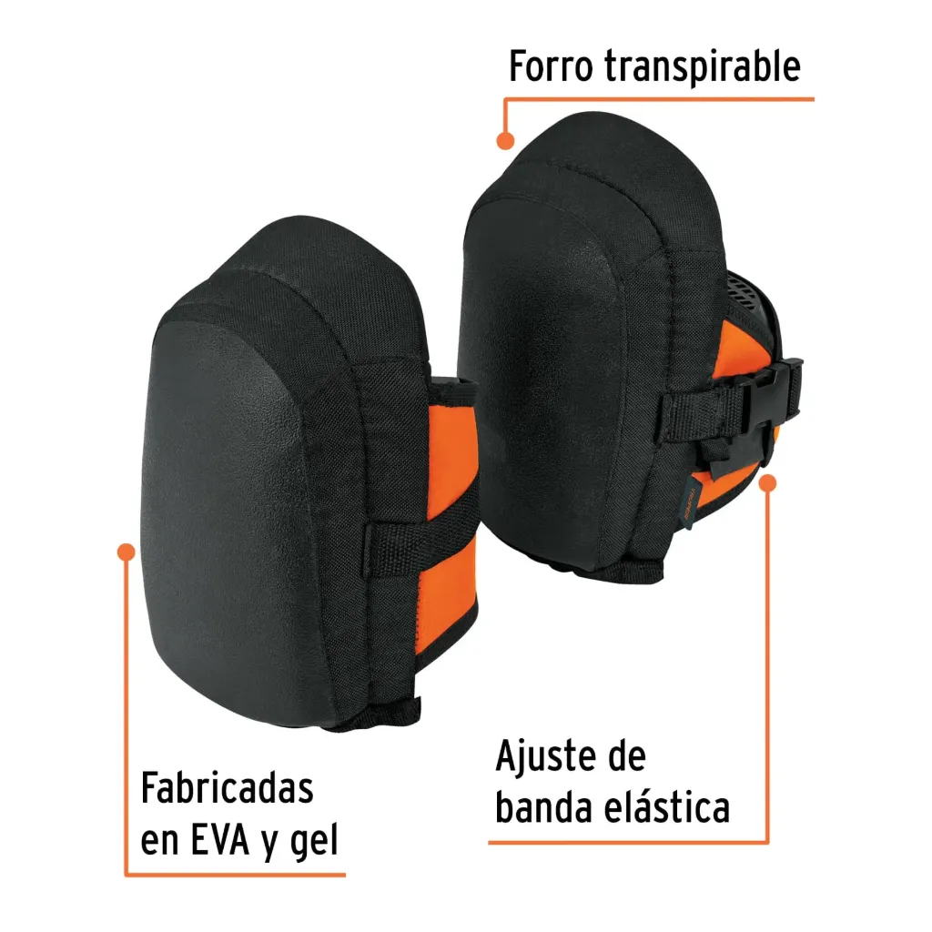 Rodilleras ligeras de gel y EVA, TRUPER