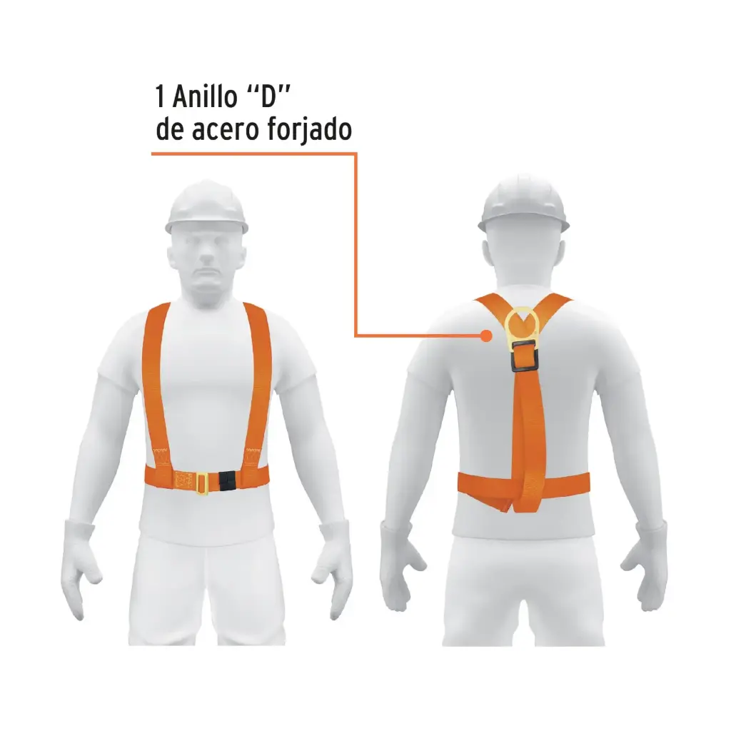 Arnés De Pecho, 1 Anillo "D"