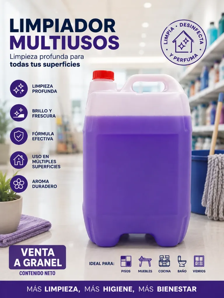 Limpiador multiusos a granel
