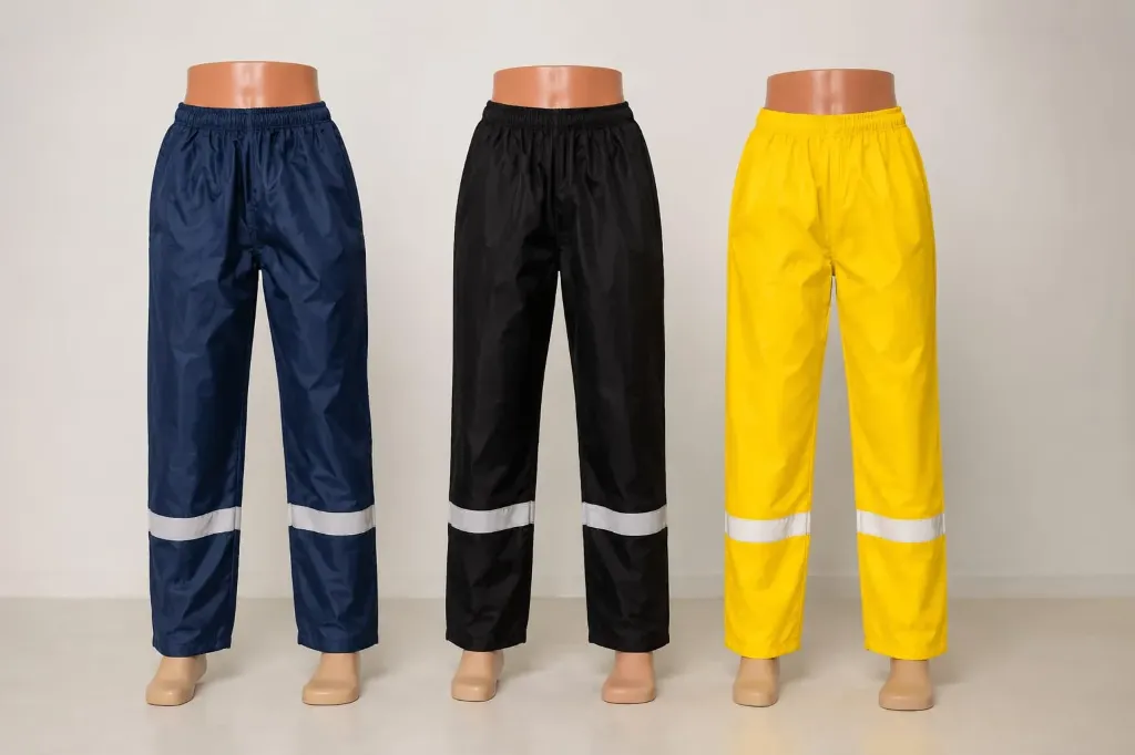 Pantalón impermeable con reflejante (28, Azul Marino)