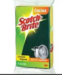 Fibra Con Esponja Scotch.