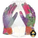 Guantes de Nylon y Poliéster con Recubrimiento de Palma – DermaCare