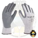 Guante de Nylon Blanco con Nitrilo Espumado