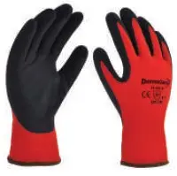 Guante Nylon Rojo con Polímeros