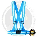 Chaleco MCA MCA. GEAT Mod.Carrillero Color Azul Cielo Talla Unitalla 