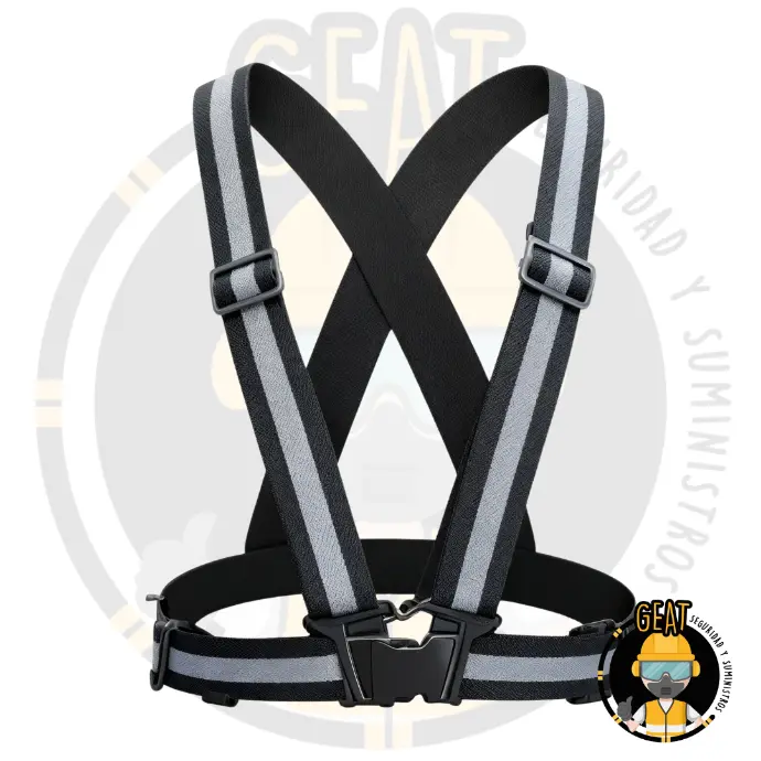 Chaleco MCA MCA. GEAT Mod.Carrillero Color Negro Talla Unitalla 