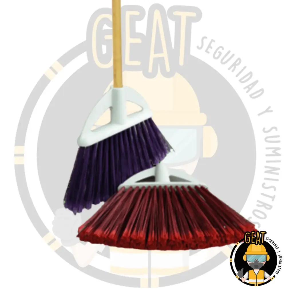 Escoba Abanico Con Bastón.