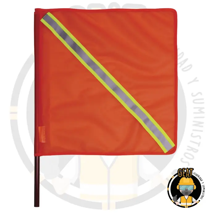 Banderola de Seguridad con Reflejante