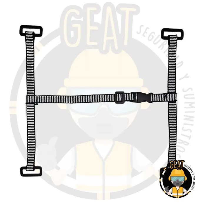 Barbiquejo para Casco de 4 Puntos