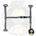 Barbiquejo para Casco de 4 Puntos