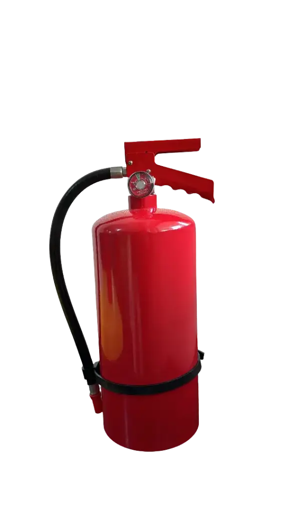 Extintor de 6kg PQS presurizado con polvo normado 