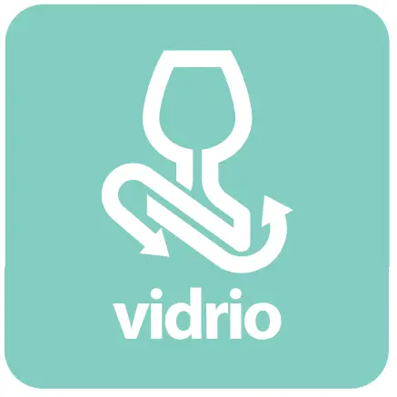 Señal de "vidrio" de 25*35 cm