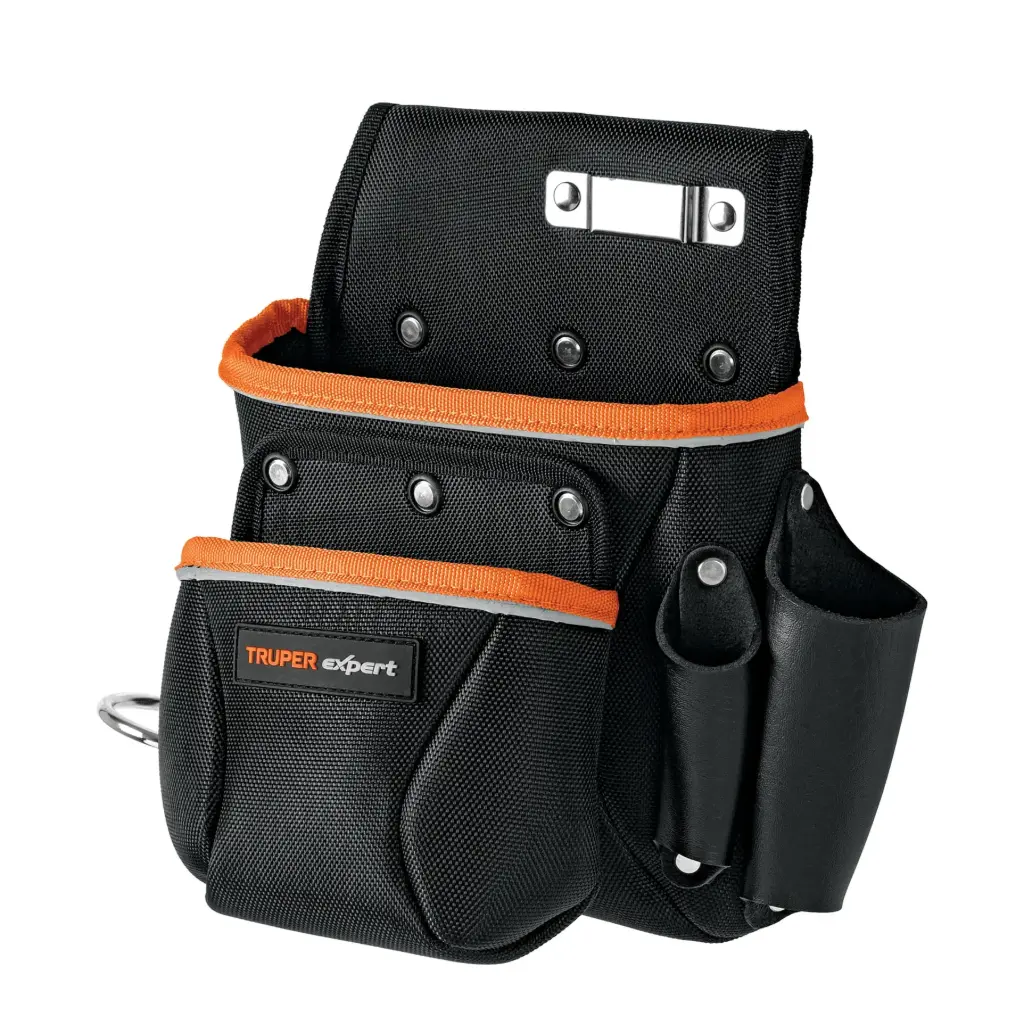 Porta herramientas de poliéster, 6 compartimentos, Expert