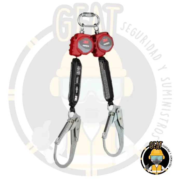 PROTECTA AUTORETRACTIL DE BRAZOS GEMELO TEJIDO 1.8 MTS ANSI