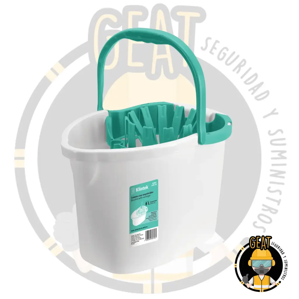 [55961] cubeta plástica con exprimidor BL kintex