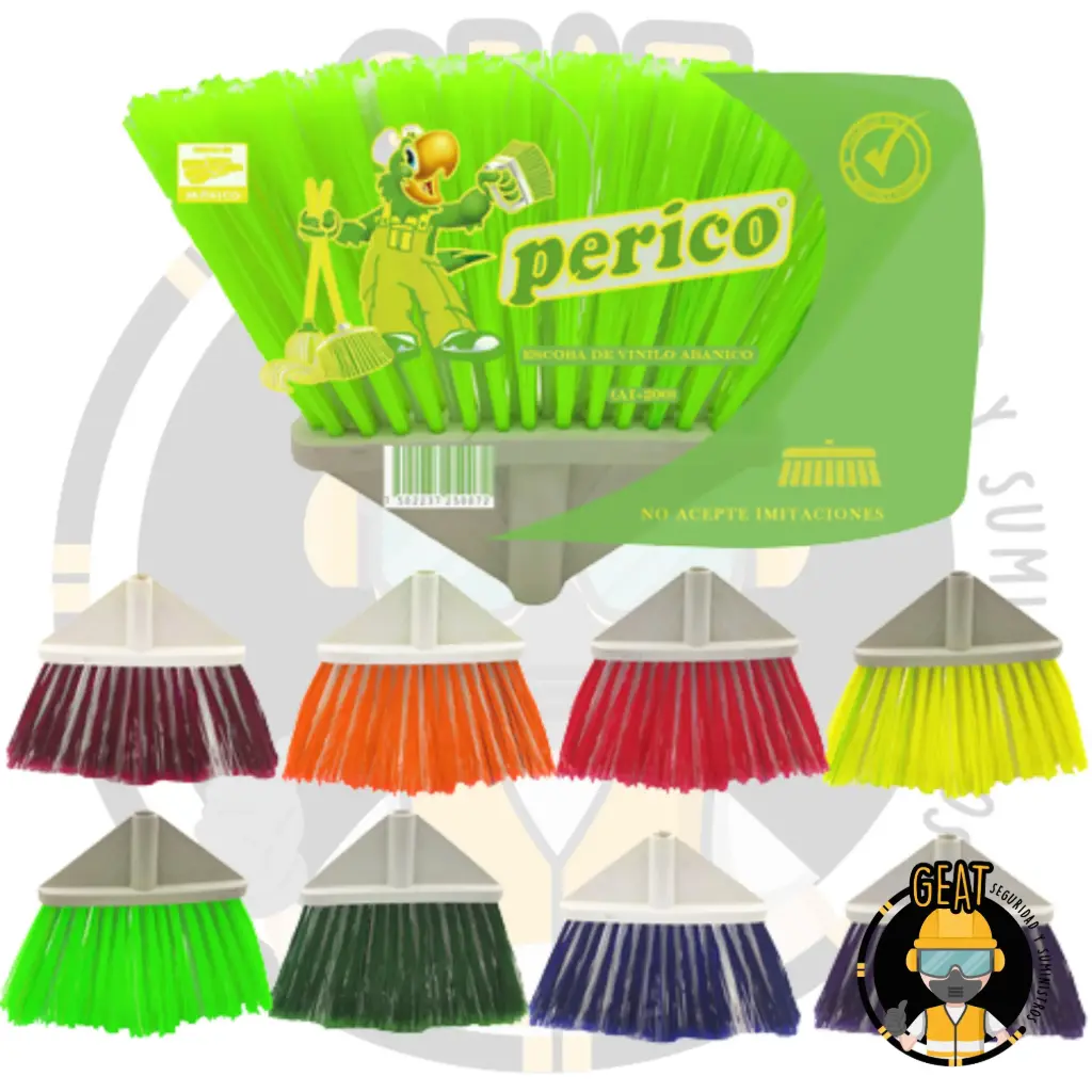 Escoba con bastón marca perico