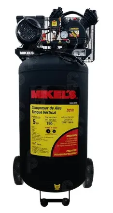 Compresor de aire 5hp MIKELS 190lts