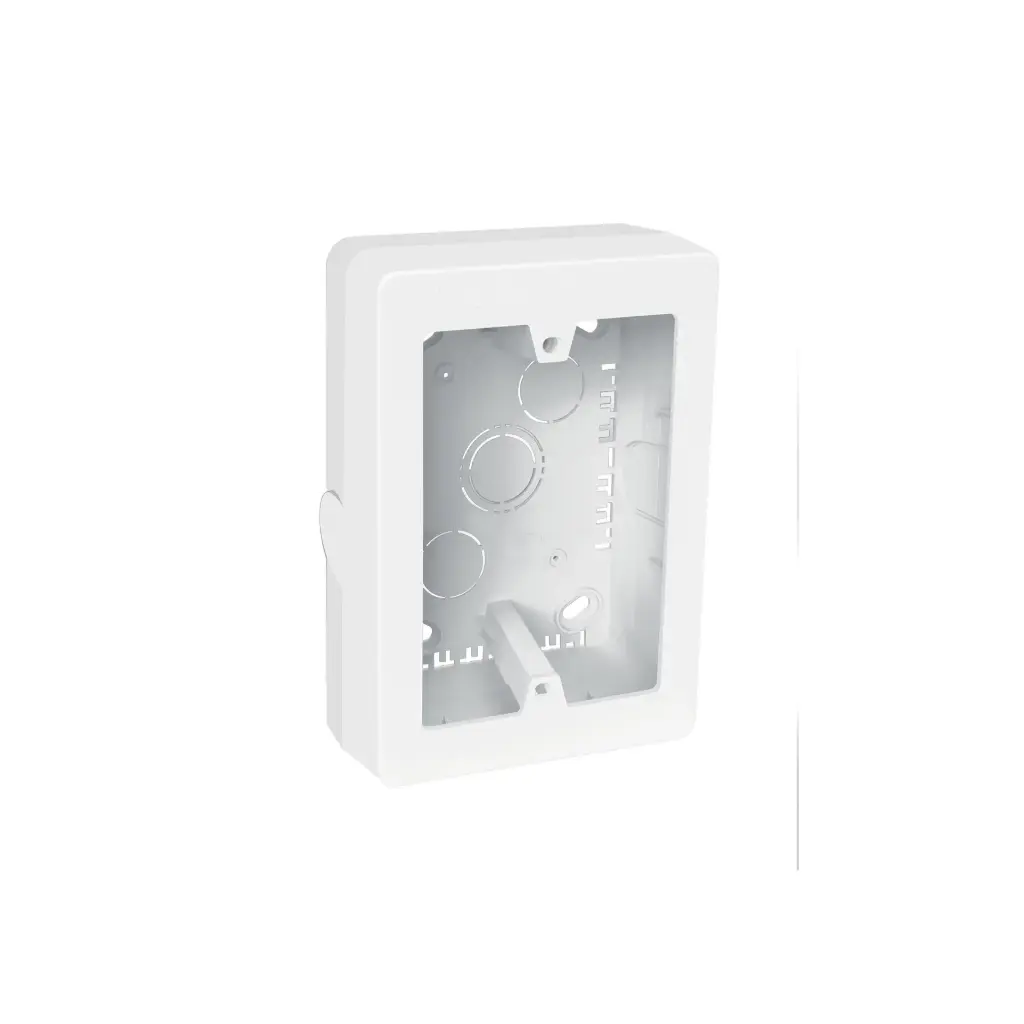 Caja de contactos para canaleta 3" x 5", blanca, Volteck