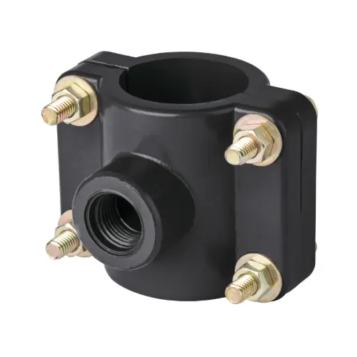 [40711] Abrazadera para toma domiciliaria PP 1-1/2" x 1/2", FOSET