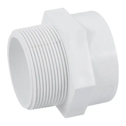 [45547] Adaptador macho de PVC de 2", FOSET