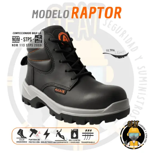 Bota Industrial Dieléctrica Mod. Raptor