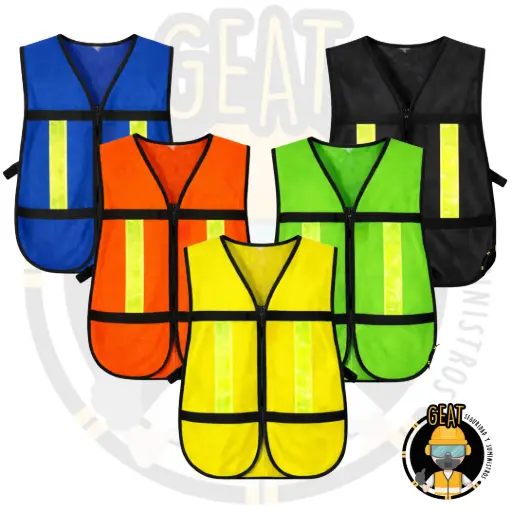 Chaleco de malla con reflejante