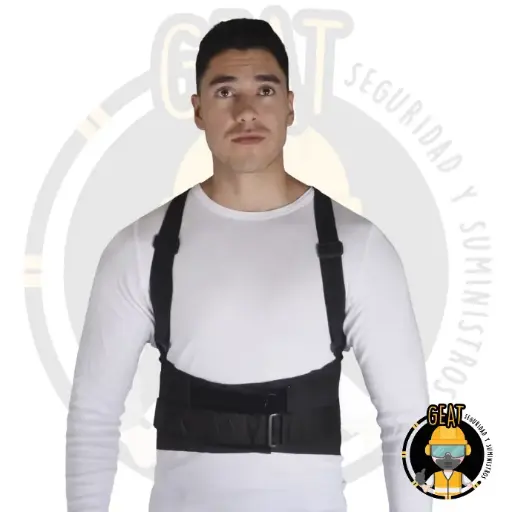 [FE-4816-3] Faja Lumbar Elástica con Triple Ajuste Unisex